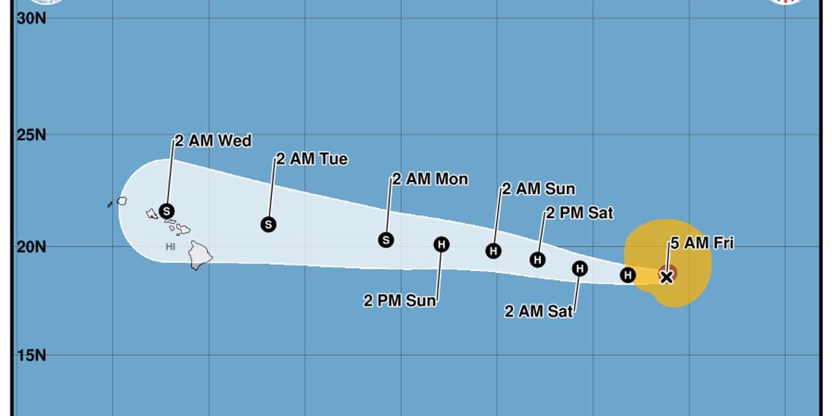 Hurricane Fausto Intensifies to Category 2 as It Approaches Hawaii Hurricane Fausto Intensifies to Category 2 as It Approaches Hawaii