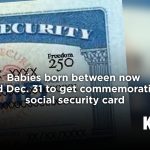 Freedom 250: Limited Edition SS Cards for US Babies Freedom 250: Limited Edition SS Cards for US Babies