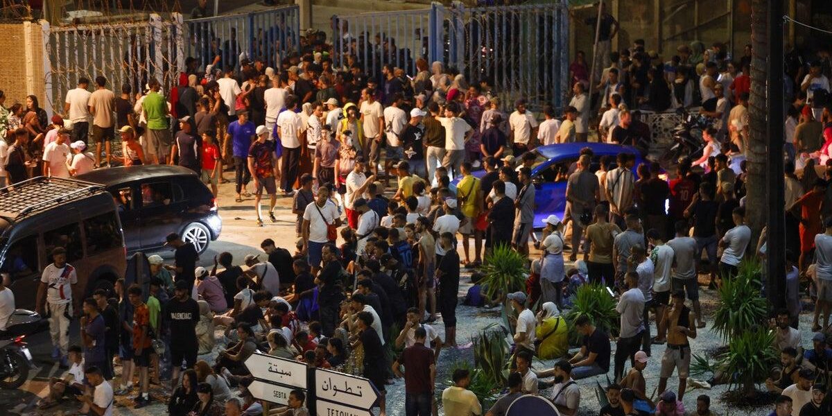 Ceuta Crisis: 49,000 Migrants Enter Spanish Enclave in 24 Hours Ceuta Crisis: 49,000 Migrants Enter Spanish Enclave in 24 Hours