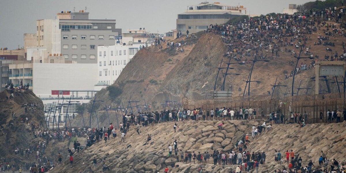 Spain Declares State of Emergency After 60,000 Migrants Enter Ceuta Spain Declares State of Emergency After 60,000 Migrants Enter Ceuta
