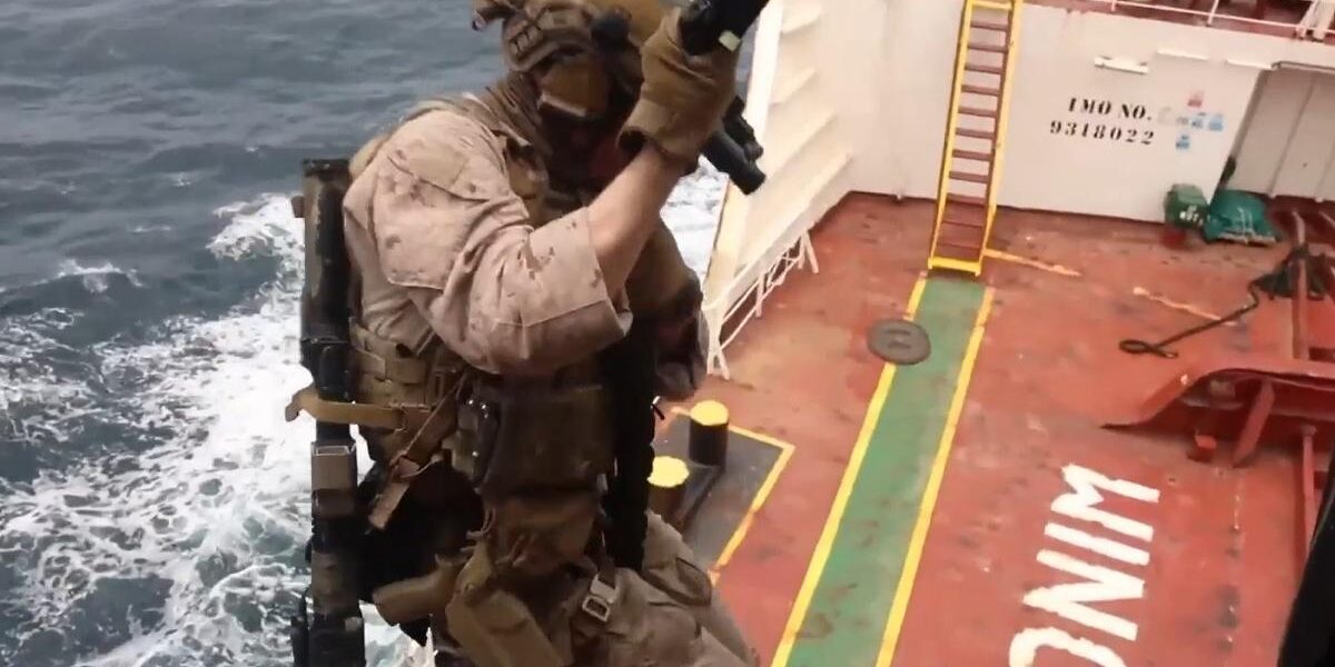 US Forces Board Commercial Tanker Amid Ongoing Iran Blockade US Forces Board Commercial Tanker Amid Ongoing Iran Blockade