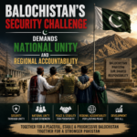 Balochistan’s Security Challenge Demands National Unity and Regional Accountability Balochistan’s Security Challenge Demands National Unity and Regional Accountability