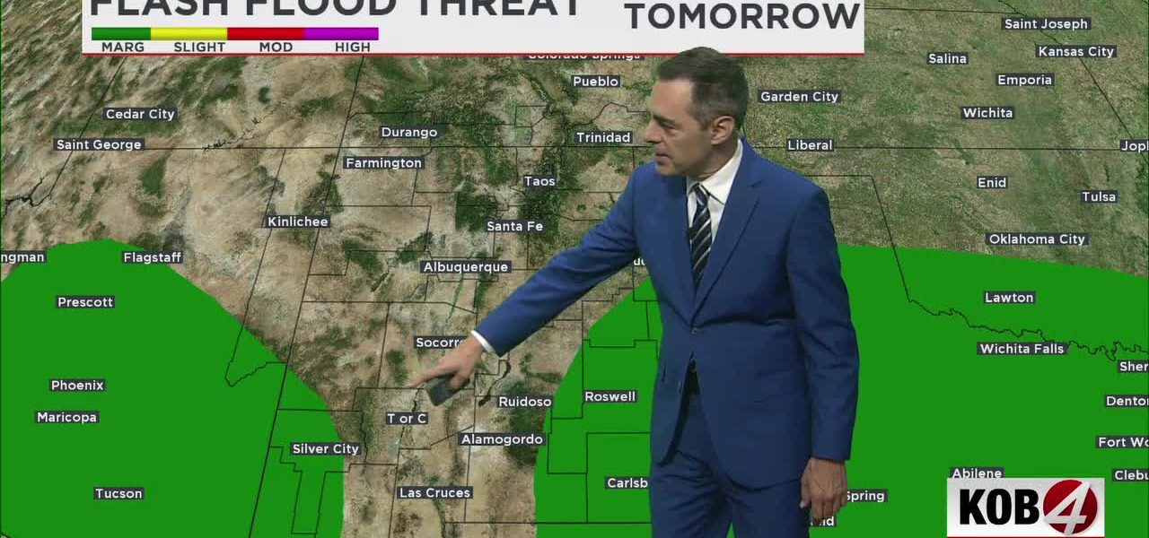 Desert Deluge: New Mexico Braces for Monsoonal Fury, Echoing Global Climate Anxiety