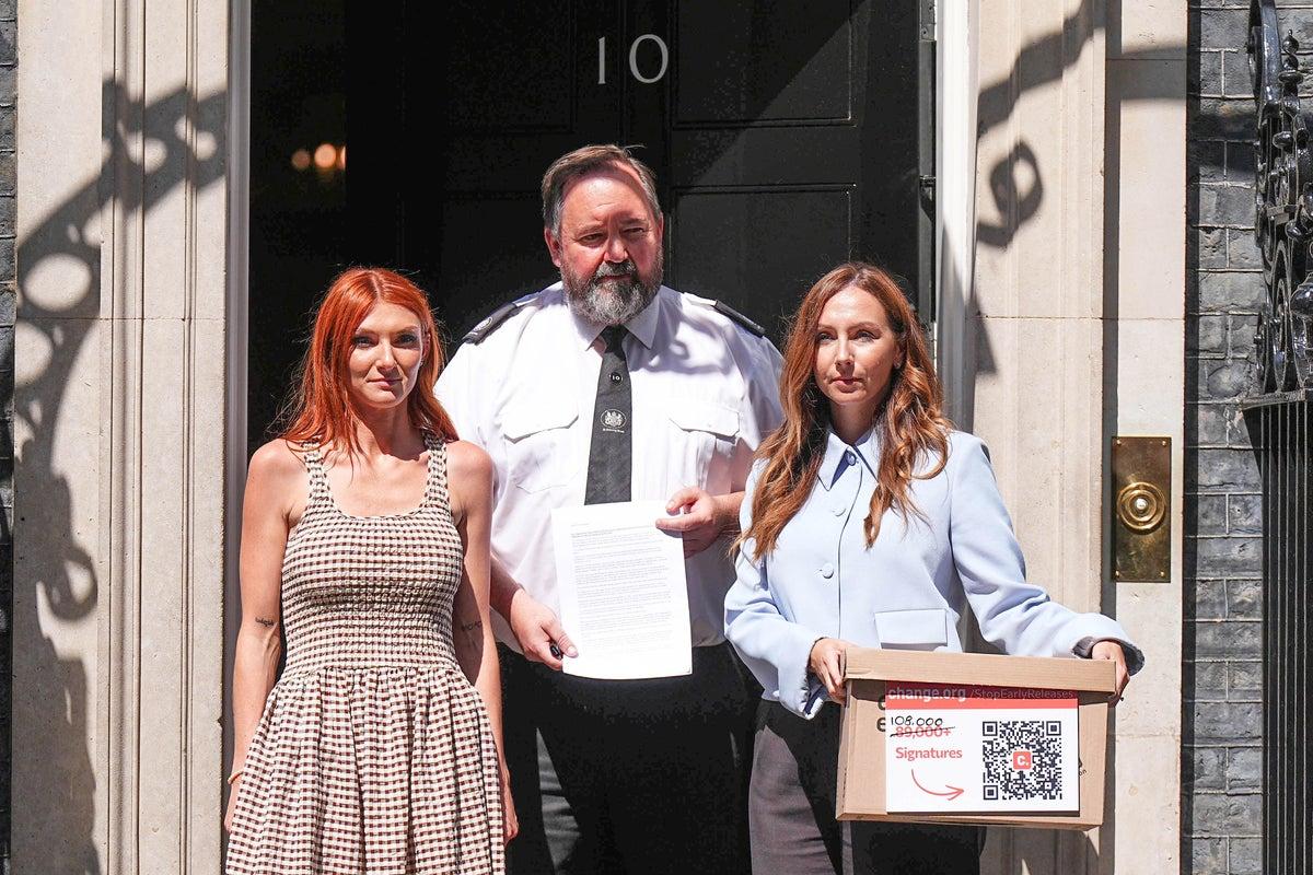 Abuse Survivor Delivers Petition to No 10 Demanding Exclusion of Sex Offenders from Early Release Scheme Abuse Survivor Delivers Petition to No 10 Demanding Exclusion of Sex Offenders from Early Release Scheme