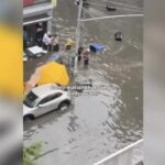Flash Floods Paralyze New York City, Commuters Navigate Knee-High Water