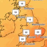 Weekend Weather Forecast: UK to Experience 29C Heat and Widespread Showers