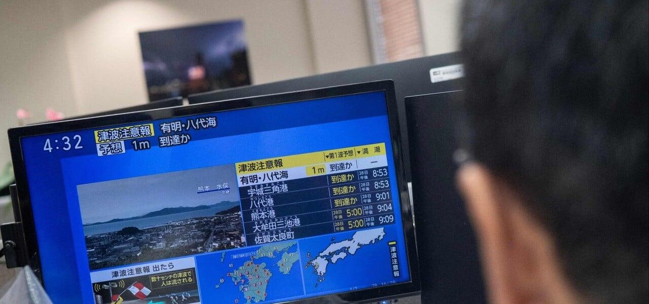 7.1-Magnitude Earthquake Strikes Southern Japan, Triggering Tsunami Alert