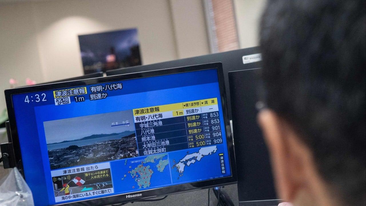 7.1-Magnitude Earthquake Strikes Southern Japan, Triggering Tsunami Alert