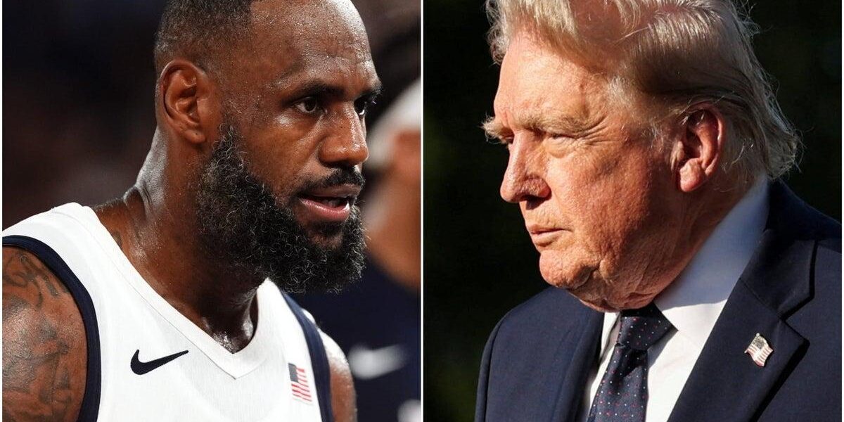 Trump Criticizes LeBron James, Comments on DeChambeau Penalty Trump Criticizes LeBron James, Comments on DeChambeau Penalty