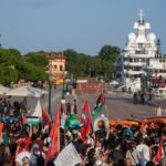 Protests Erupt in Venice as Trump Envoy Arrives on Luxury Yacht Protests Erupt in Venice as Trump Envoy Arrives on Luxury Yacht