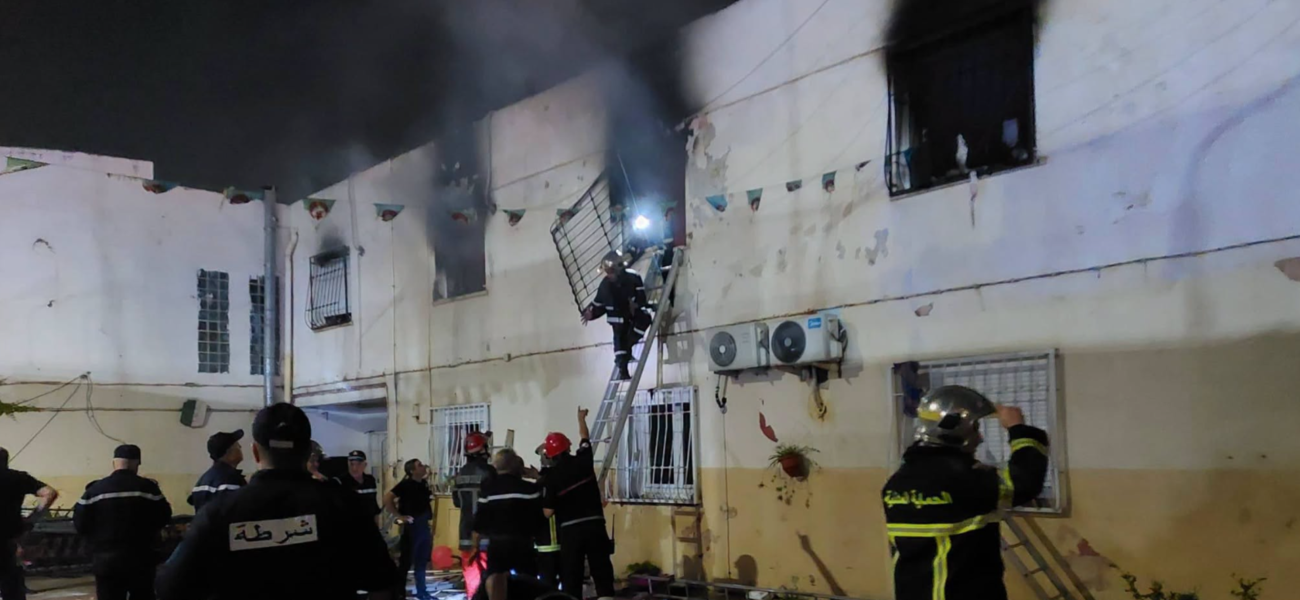 Tragedy Strikes: Fire at Algerian Orphanage Claims Lives of Eleven Children Tragedy Strikes: Fire at Algerian Orphanage Claims Lives of Eleven Children