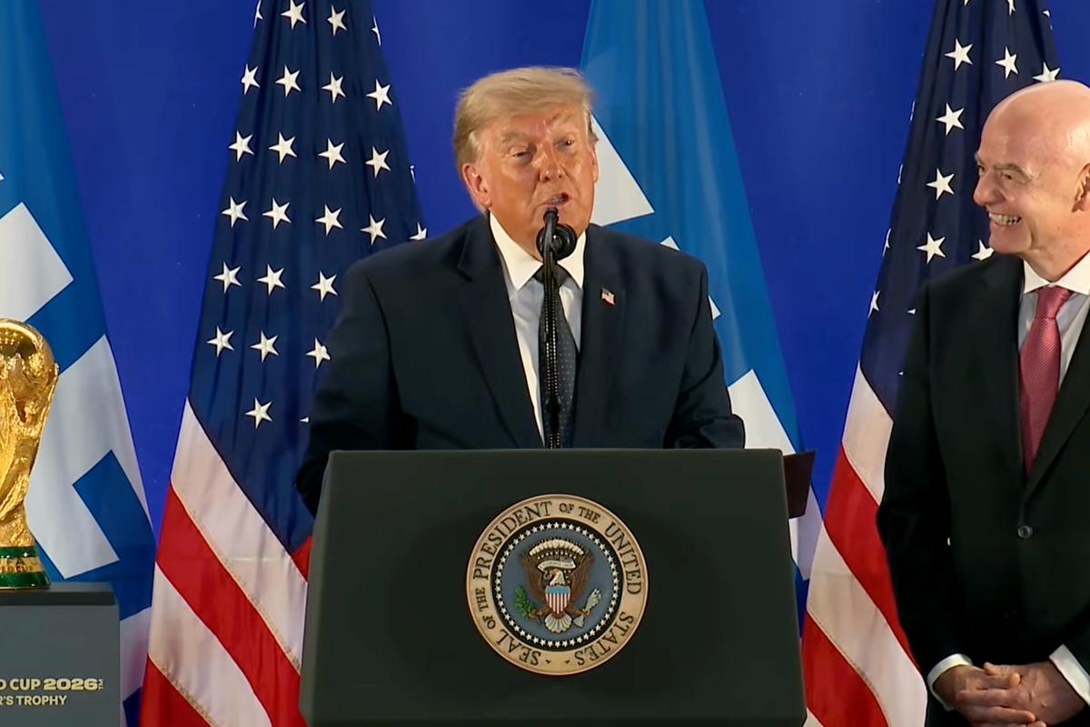 Trump to Present World Cup Trophy at FIFA NYC Dinner Ahead of New Jersey Final Trump to Present World Cup Trophy at FIFA NYC Dinner Ahead of New Jersey Final