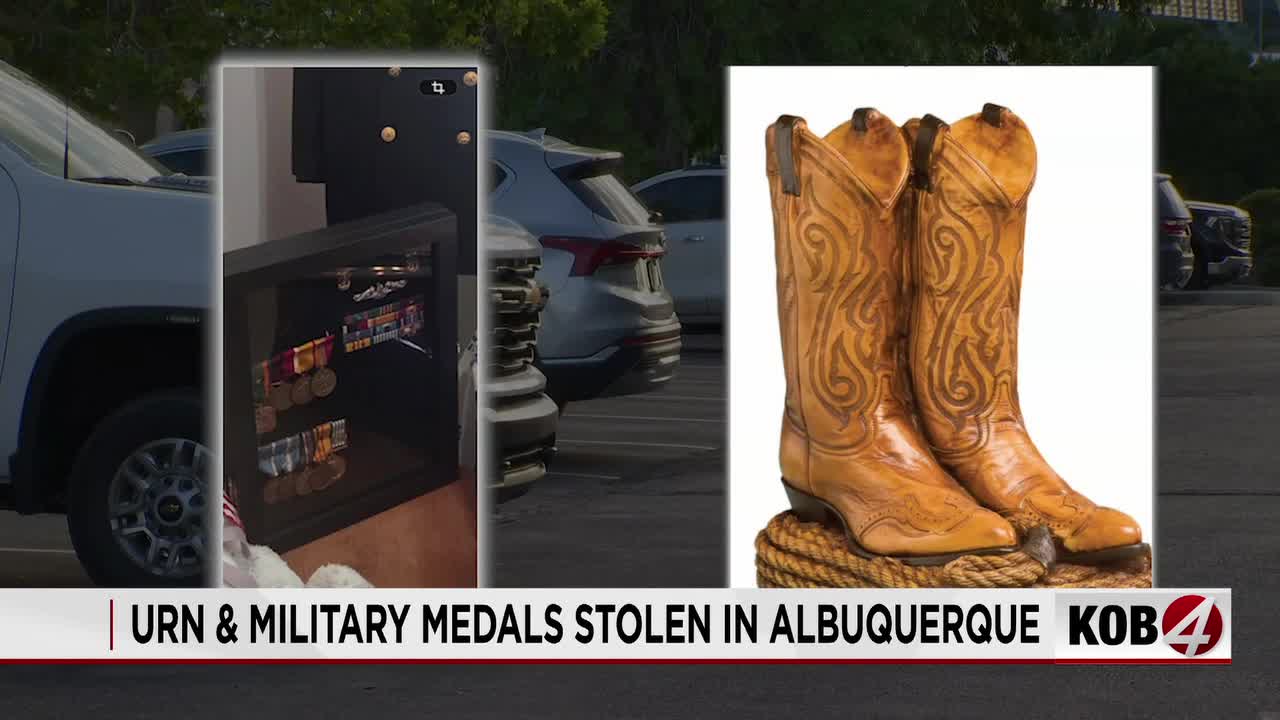 Albuquerque Outcry: Stolen Ashes & Medals Albuquerque Outcry: Stolen Ashes & Medals