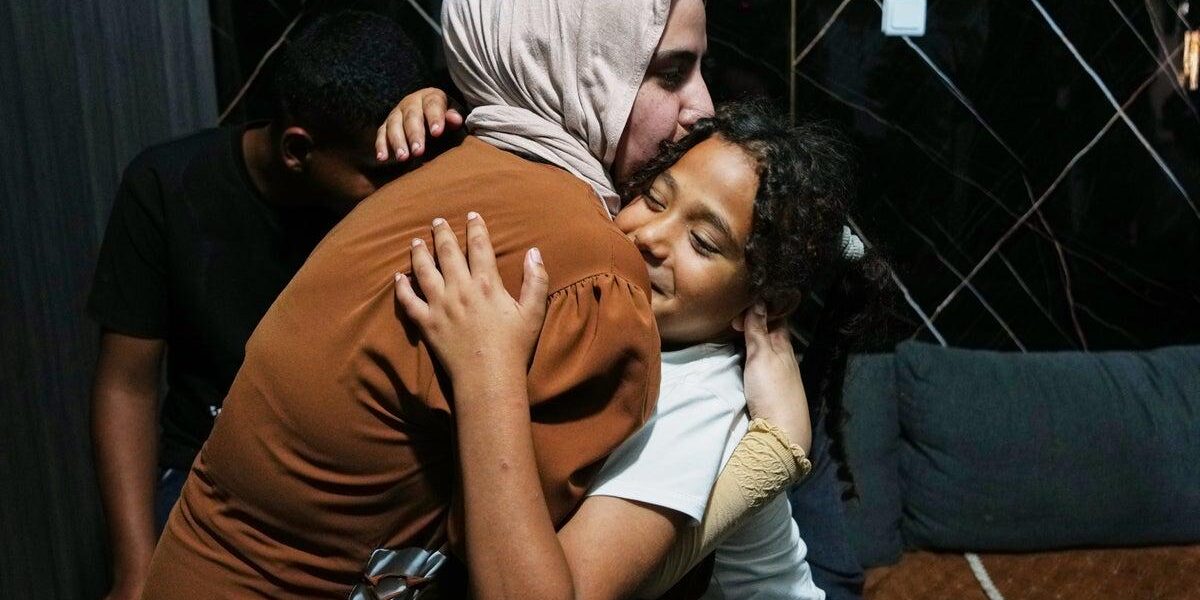 Palestinian Family Reunites in Israel After Years Apart Due to Conflict Palestinian Family Reunites in Israel After Years Apart Due to Conflict