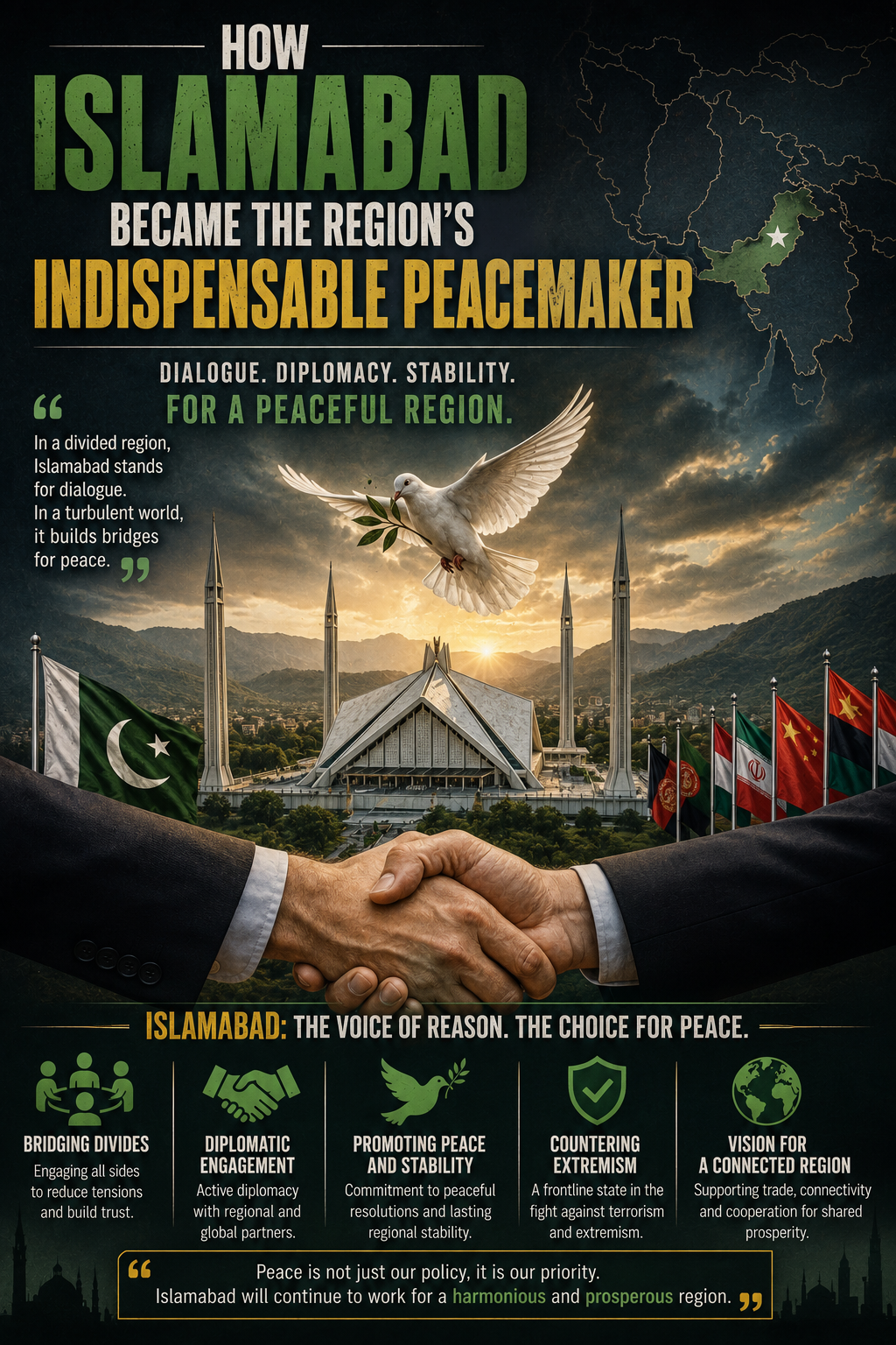How Islamabad Became the Region’s Indispensable Peacemaker How Islamabad Became the Region’s Indispensable Peacemaker