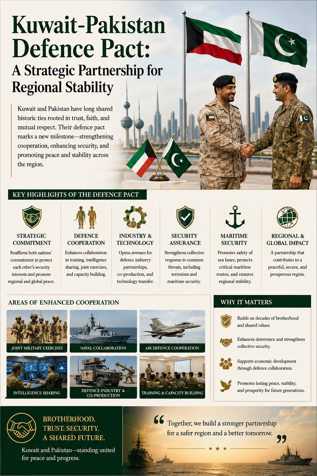 Kuwait-Pakistan Defence Pact: A Strategic Partnership for Regional Stability Kuwait-Pakistan Defence Pact: A Strategic Partnership for Regional Stability