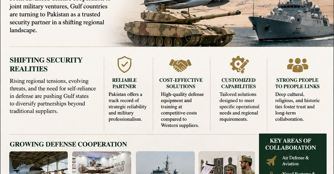 Why Gulf States Are Expanding Defense Ties With Pakistan Why Gulf States Are Expanding Defense Ties With Pakistan