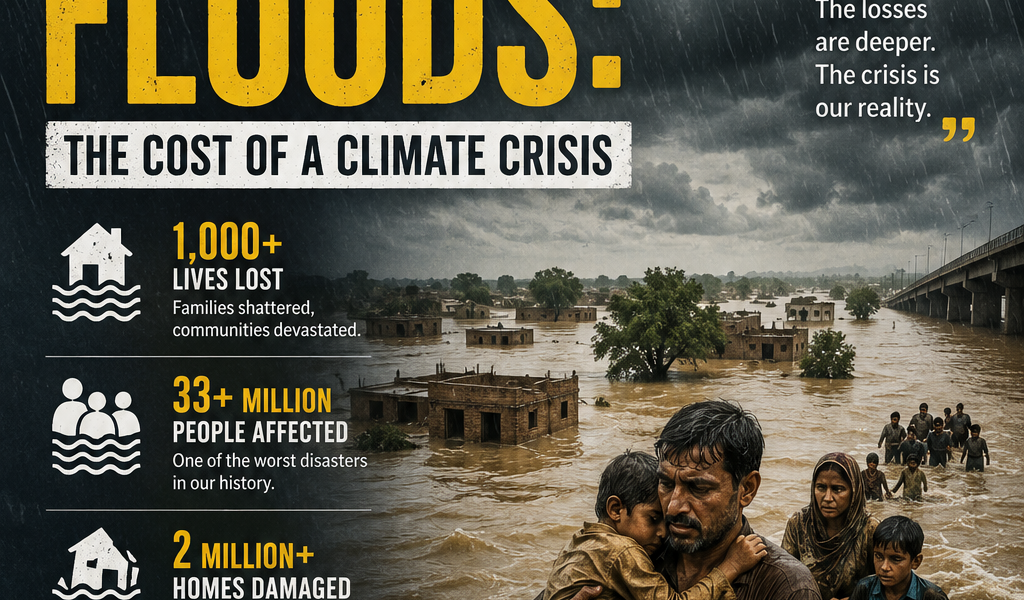 Pakistan’s Monsoon Floods: The Cost of a Climate Crisis Pakistan’s Monsoon Floods: The Cost of a Climate Crisis