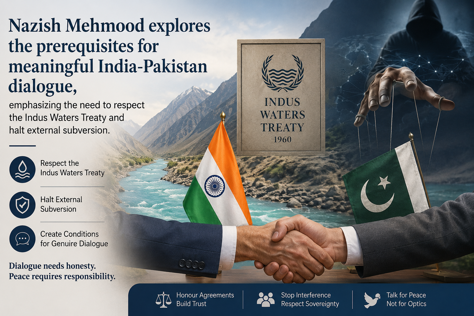 Should India and Pakistan Talk on the Table Now? Preconditions for Peace