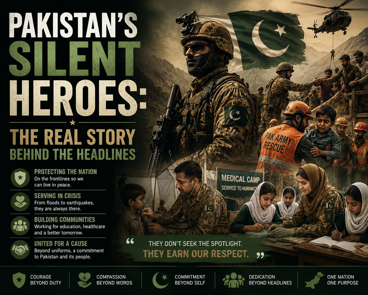 Pakistan’s Silent Heroes: The Real Story Behind the Headlines