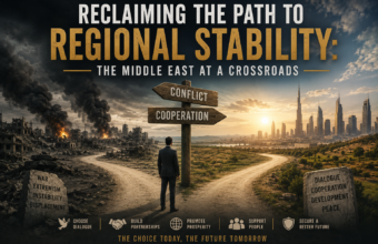 Reclaiming the Path to Regional Stability: The Middle East at a Crossroads Reclaiming the Path to Regional Stability: The Middle East at a Crossroads