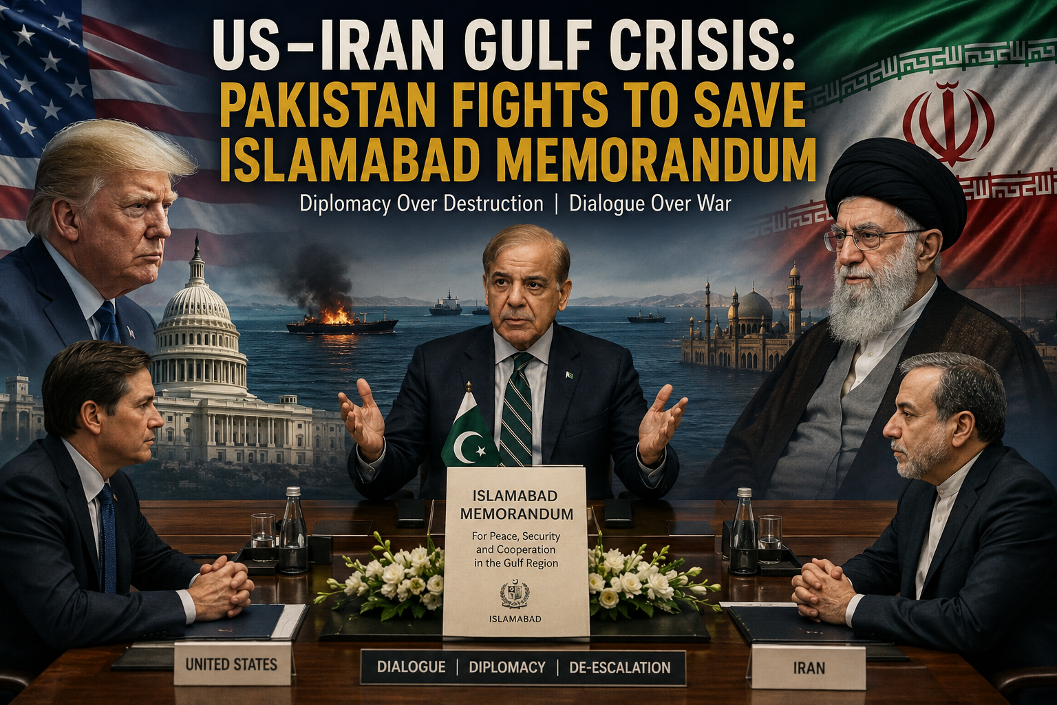 US-Iran Gulf Crisis: Pakistan Fights to Save Islamabad Memorandum US-Iran Gulf Crisis: Pakistan Fights to Save Islamabad Memorandum