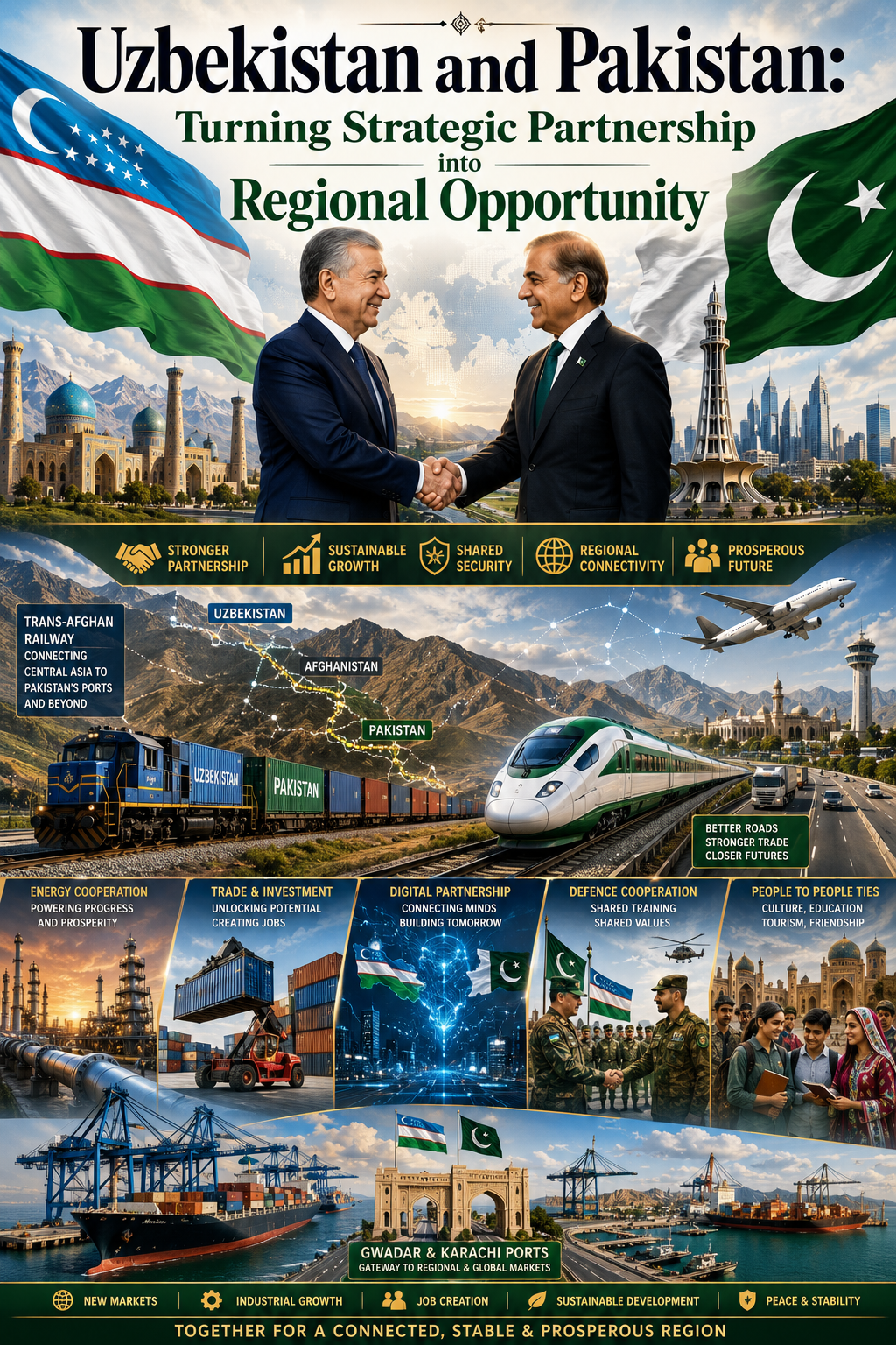 Uzbekistan and Pakistan: Turning Strategic Partnership into Regional Opportunity Uzbekistan and Pakistan: Turning Strategic Partnership into Regional Opportunity