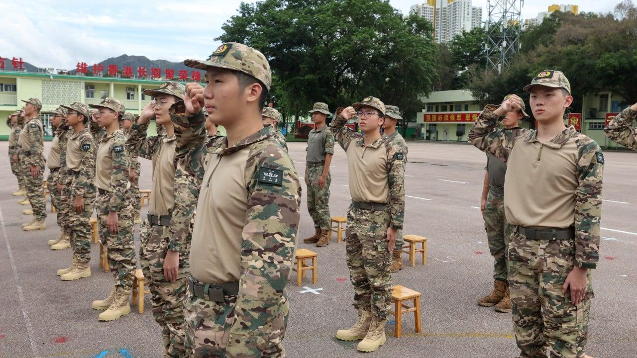 500 Hong Kong Students Experience PLA Summer Camp: Patriotism and Military Training
