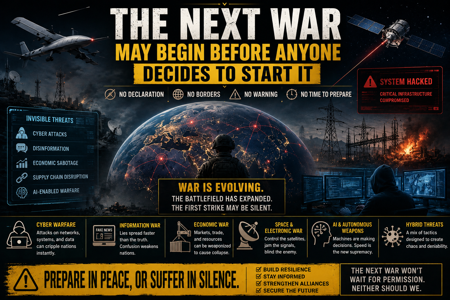 The Next War May Begin Before Anyone Decides to Start It The Next War May Begin Before Anyone Decides to Start It