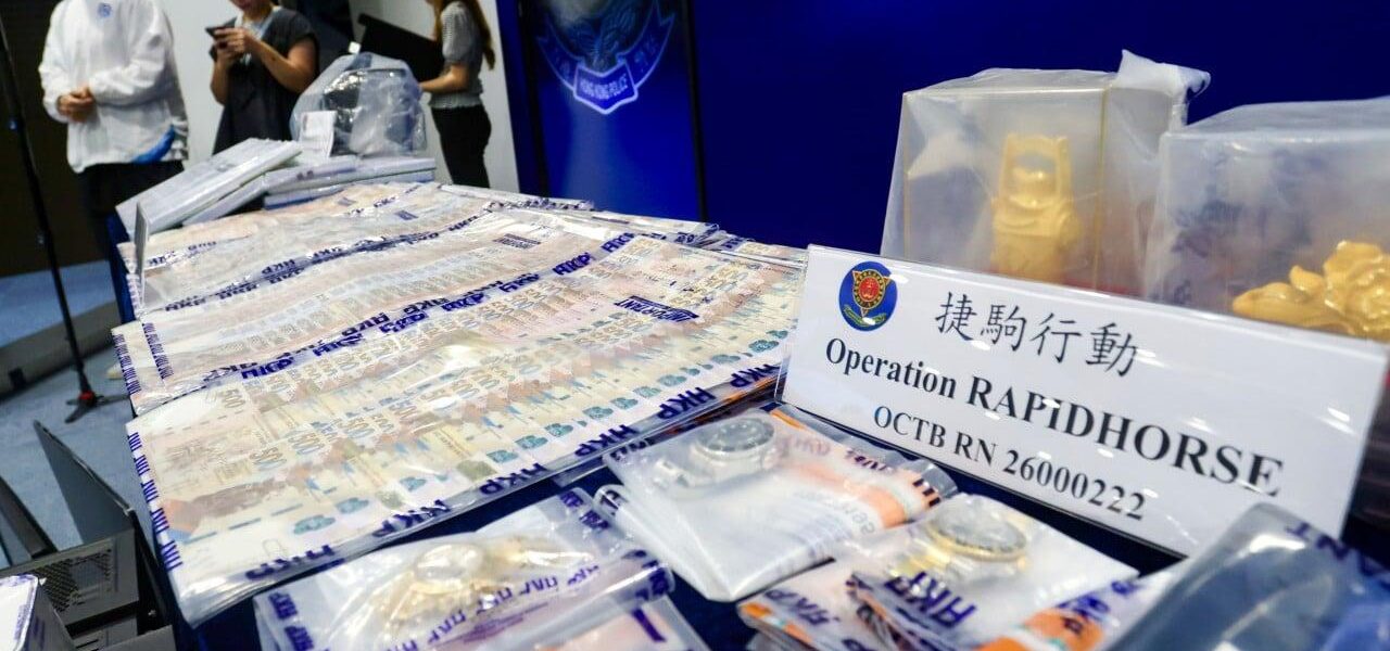 Hong Kong Police Arrest 147 in Triad Money Laundering Bust