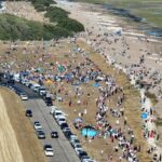 Thousands Gather in Southeast England for Rare Solar Eclipse Thousands Gather in Southeast England for Rare Solar Eclipse