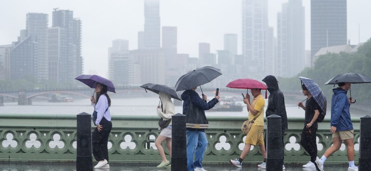 UK Braces for Most Unstable Weather Week Since June UK Braces for Most Unstable Weather Week Since June