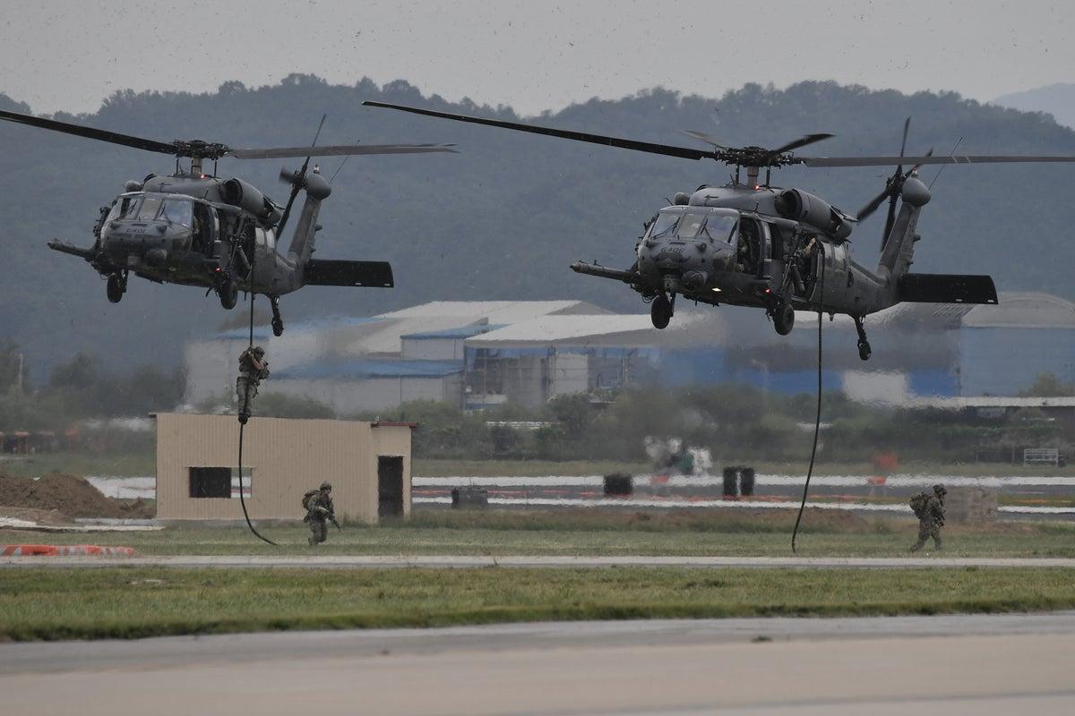 Students Detained for Intruding US Military Base with Anti-US Slogans Students Detained for Intruding US Military Base with Anti-US Slogans