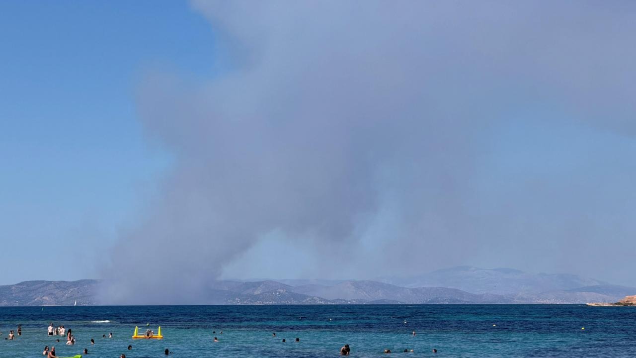 Two Dead, Evacuations Underway as Wildfires Ravage Greek Island of Salamina