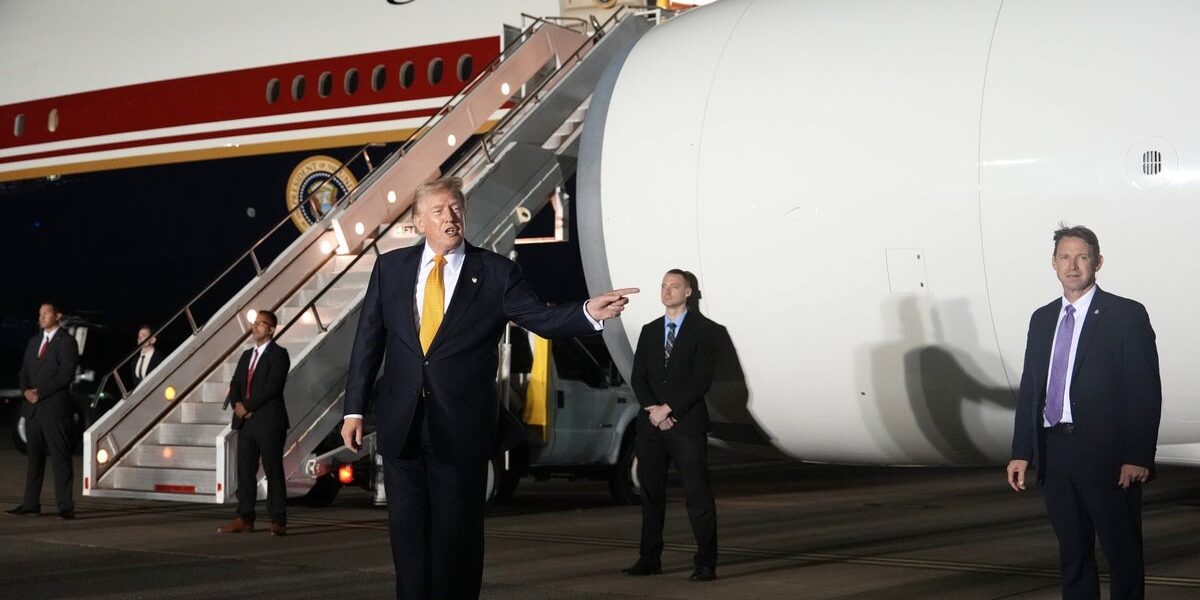 Trump Defends Secret Flight Swap Amid Iran Threat Concerns