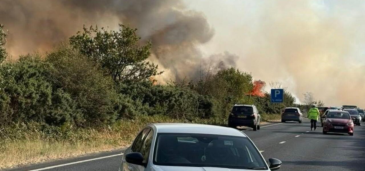 Overnight Firefighting Efforts Continue Amid Abandoned Vehicles