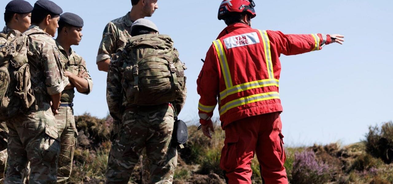 Gurkha Regiment Soldiers Lauded for Wildfire Assistance