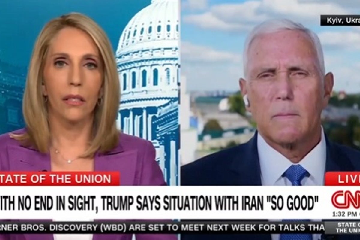Mike Pence Urges Trump to Complete Mission in Iran