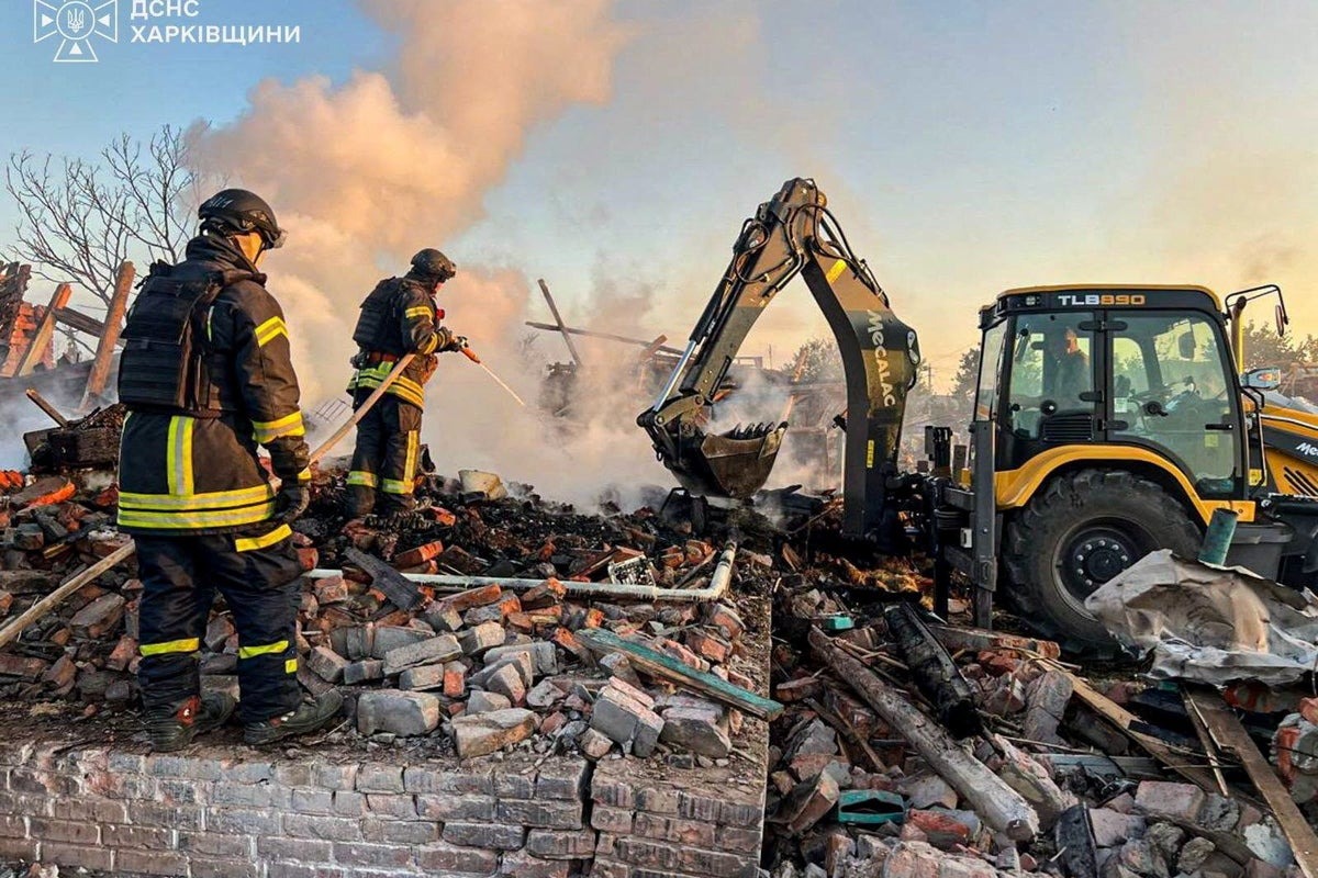 Three Dead in Russian Strikes on Kharkiv as Kyiv Targets Online Retailer Three Dead in Russian Strikes on Kharkiv as Kyiv Targets Online Retailer