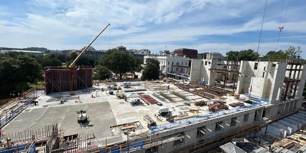 Trump Celebrates Ballroom Construction Progress After Supreme Court Ruling Trump Celebrates Ballroom Construction Progress After Supreme Court Ruling