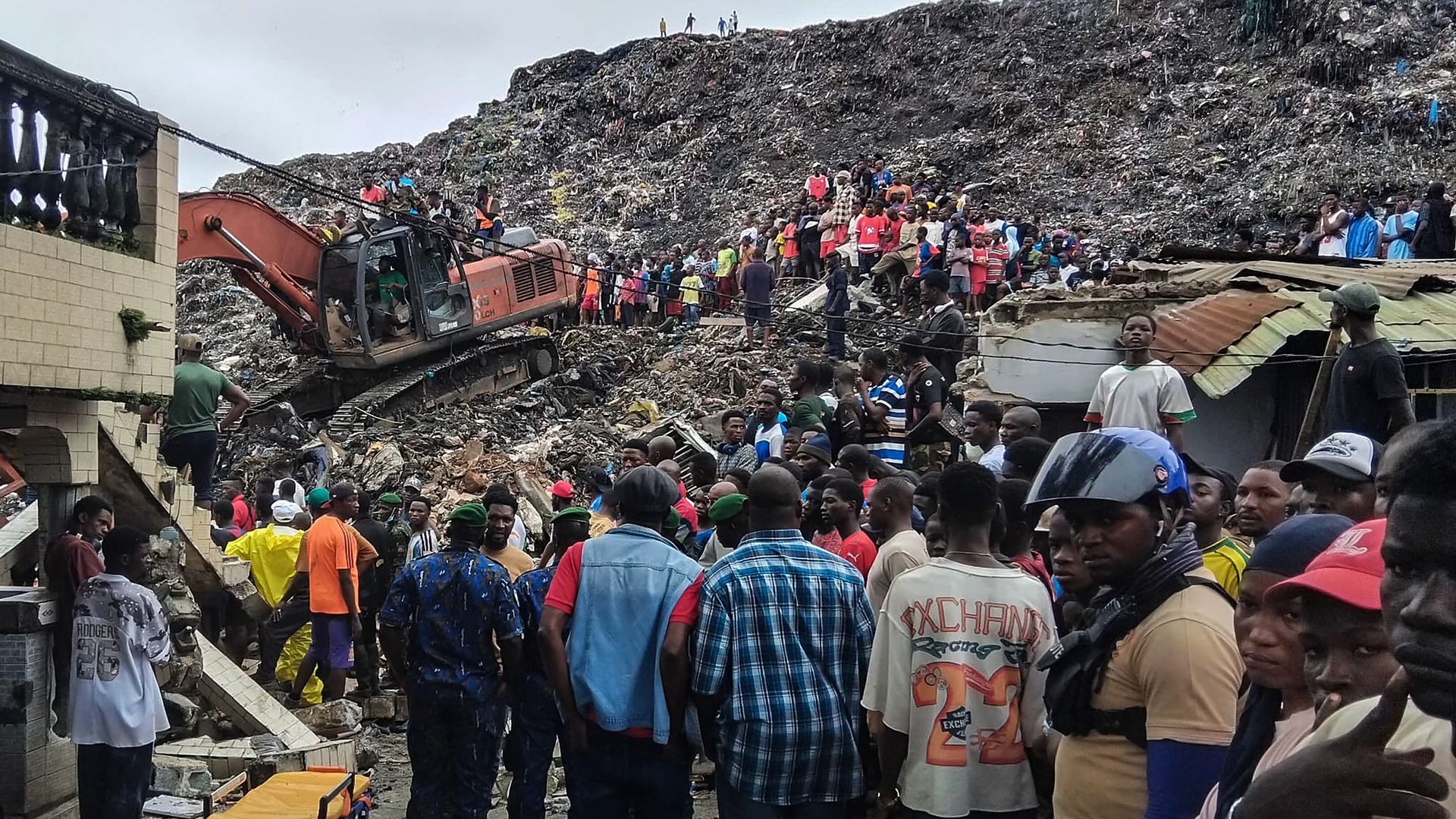 Guinea Landfill Tragedy: 30 Dead as Waste Mound Collapses Guinea Landfill Tragedy: 30 Dead as Waste Mound Collapses