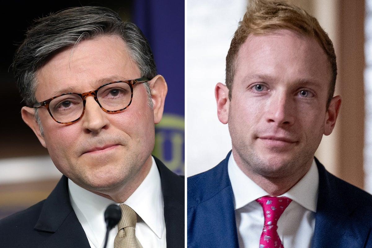 Republican House Speaker Mike Johnson Declines to Address Max Miller Abuse Allegations Republican House Speaker Mike Johnson Declines to Address Max Miller Abuse Allegations