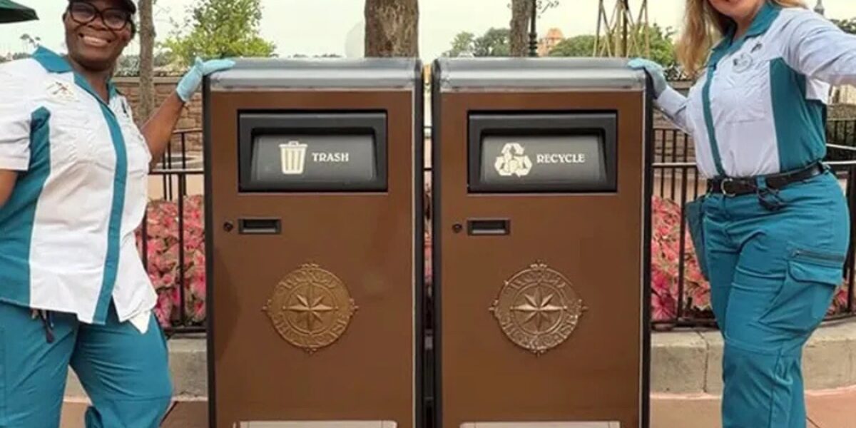 Epcot’s New Trash Cans Draw Mixed Reactions Ahead of Food & Wine Festival