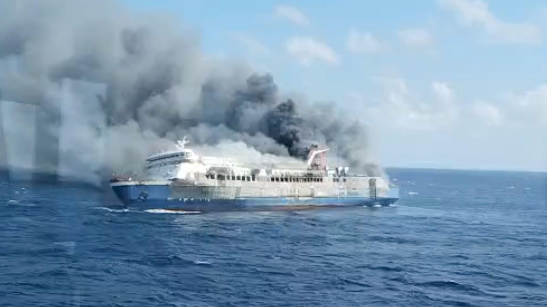 Tragedy Strikes: Five Dead, Dozens Missing in Indonesian Ferry Blaze Tragedy Strikes: Five Dead, Dozens Missing in Indonesian Ferry Blaze