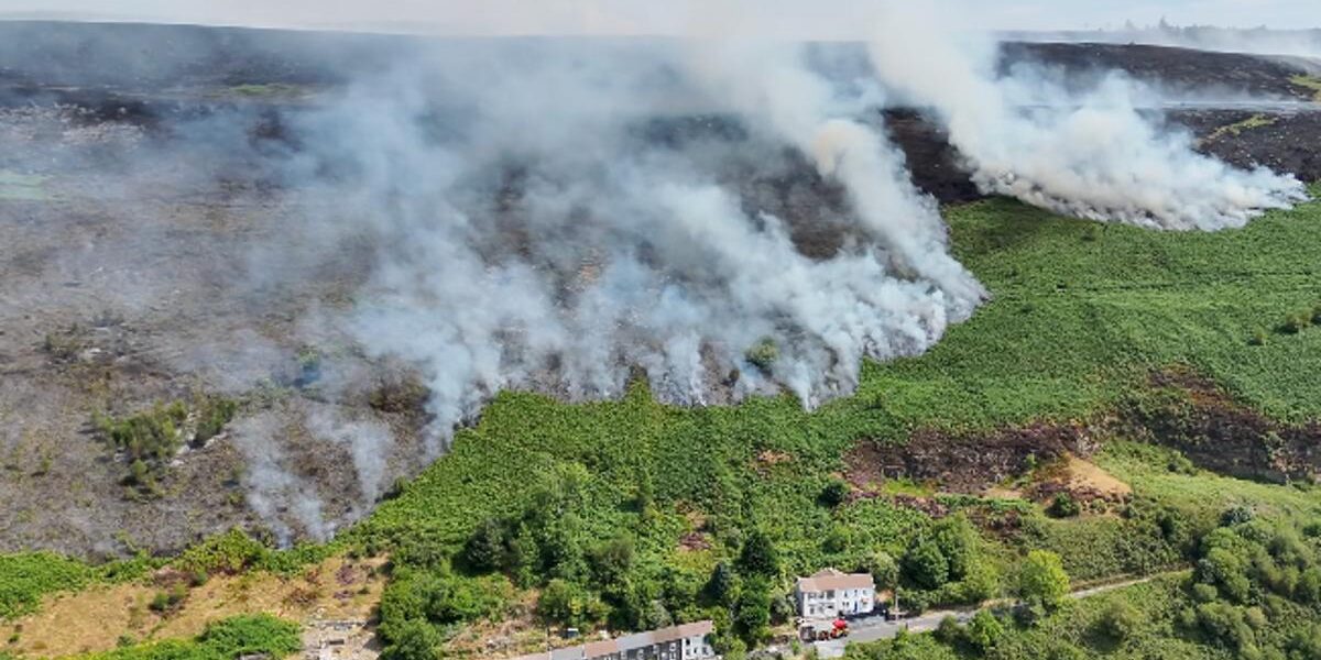 Wales Wildfire: Major Incident Declared as Crews Battle Blaze