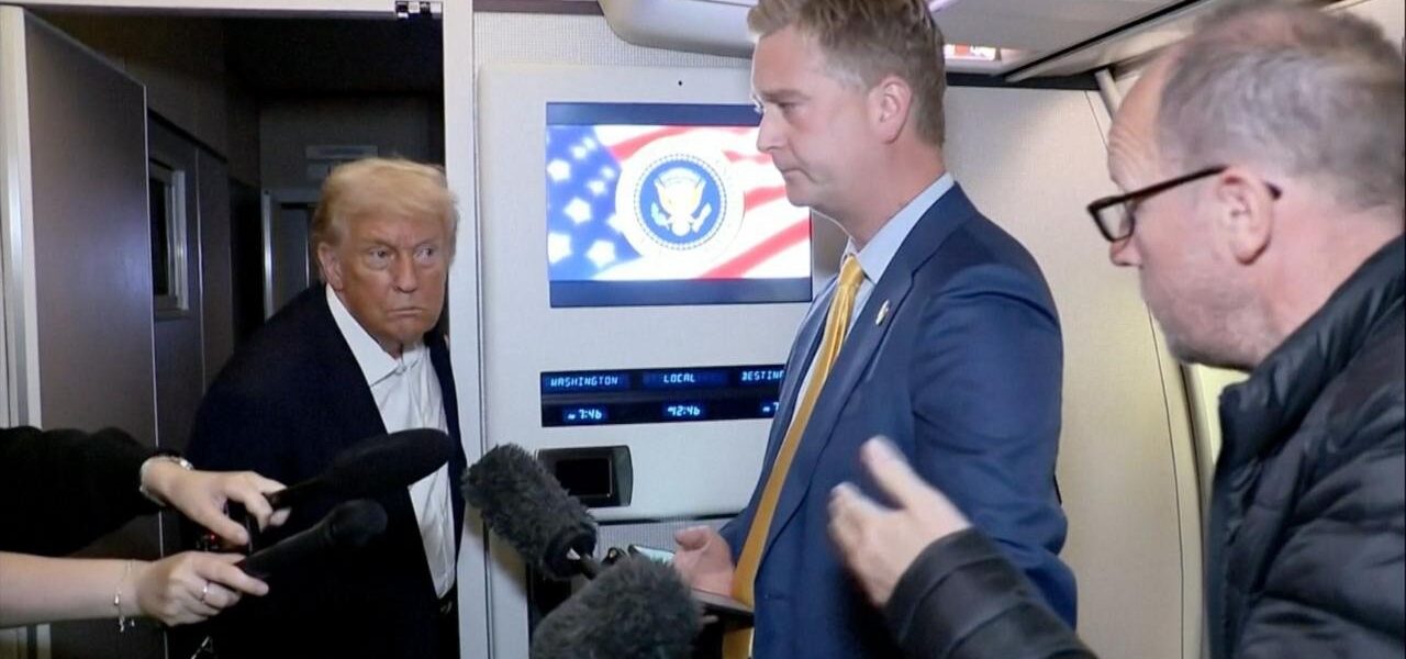 Trump Secretly Switches Planes Post-NATO Summit, Deceiving Press