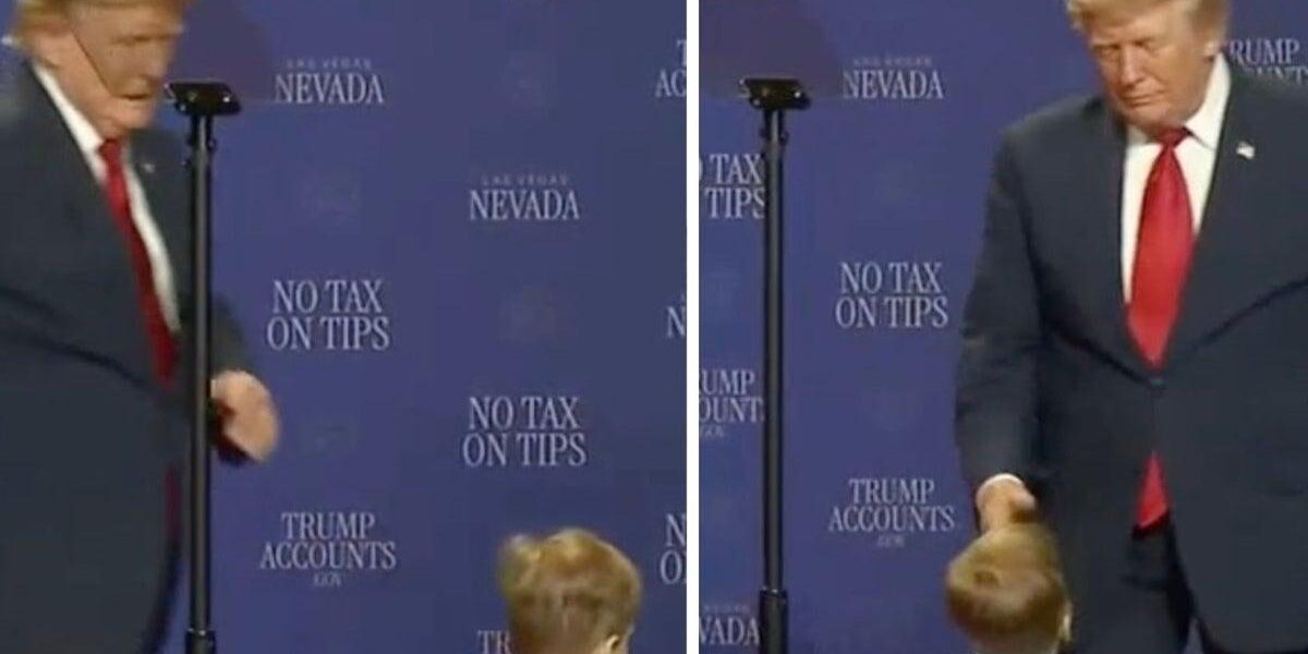 Donald Trump Invites Family Onstage, Swipes at Biden During Las Vegas Rally Donald Trump Invites Family Onstage, Swipes at Biden During Las Vegas Rally