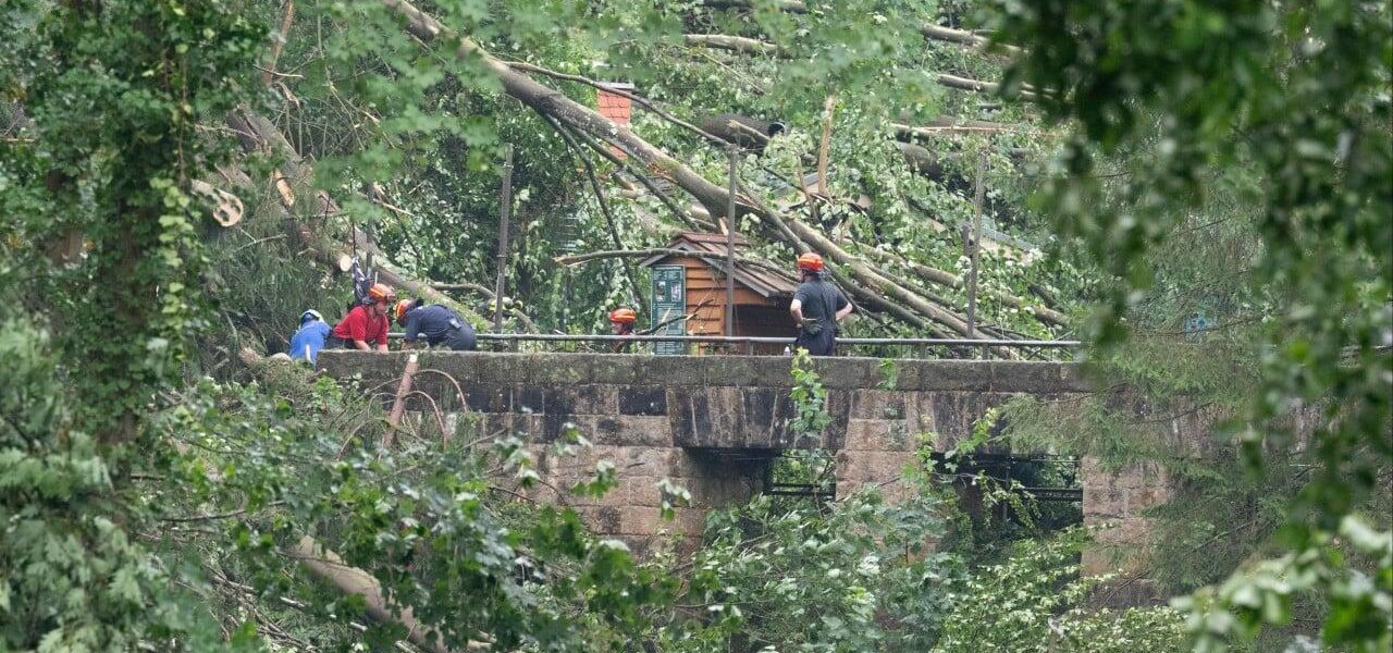 Deadly Storm Strikes Eastern Germany: One Dead, Three Seriously Injured Deadly Storm Strikes Eastern Germany: One Dead, Three Seriously Injured