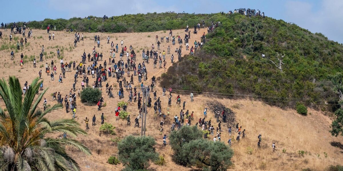 Moroccan Authorities Detain Nearly 300 Migrants Near Ceuta