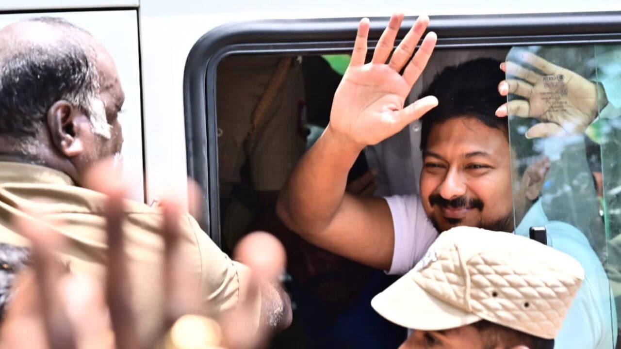 Udhayanidhi Stalin Arrested from Chennai Home Over Controversial Remarks Udhayanidhi Stalin Arrested from Chennai Home Over Controversial Remarks
